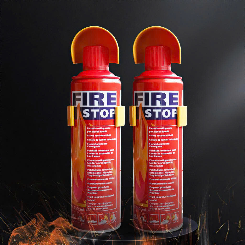 ✨ BÌNH CỨU HỎA MINI FIRE STOP  – DÙNG CHO Ô TÔ DÂN DỤNG