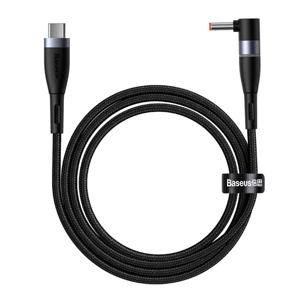 Cáp Sạc Nam Châm Baseus Zinc 100W | Type-C sang DC, Sạc Nhanh Cho Laptop