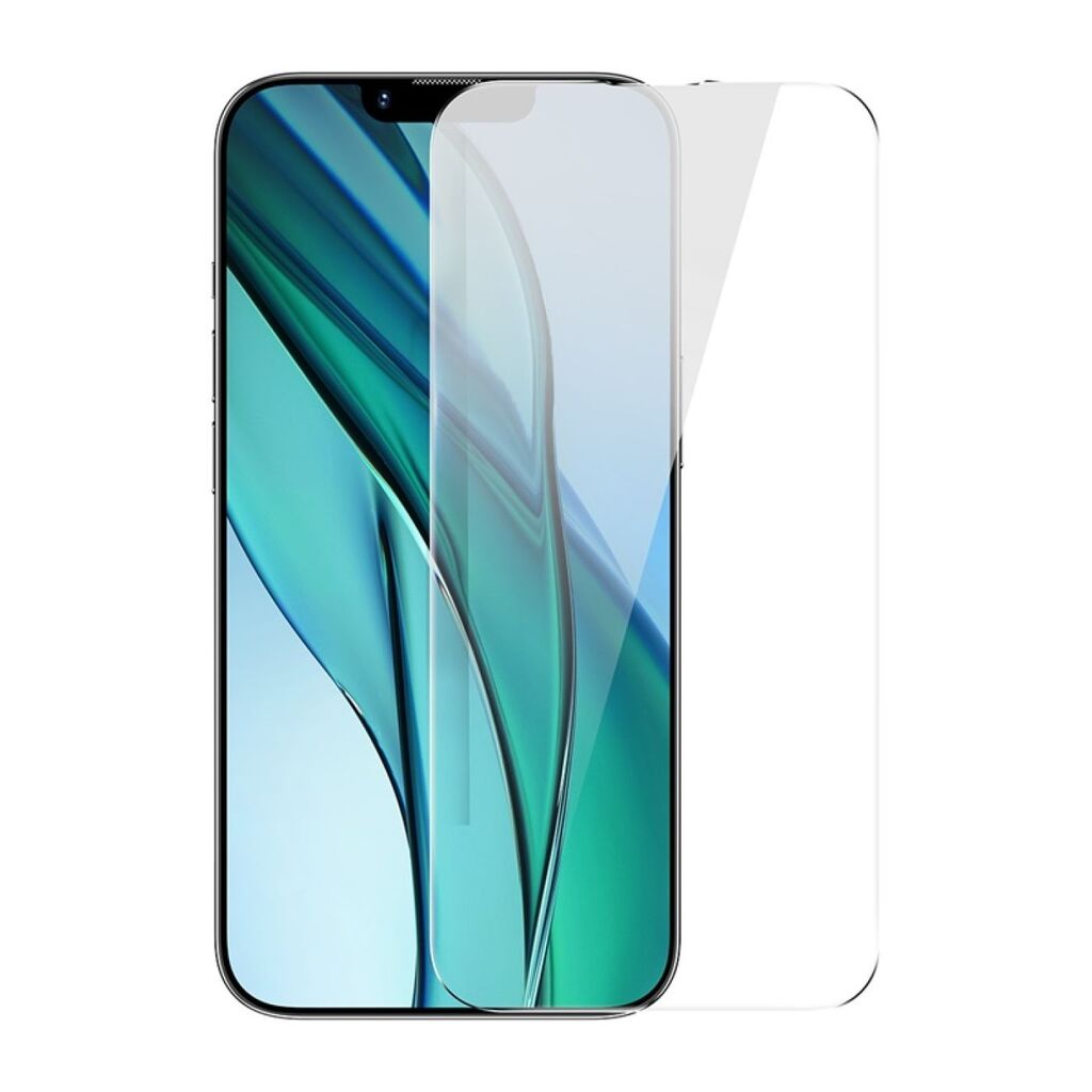 Bộ 2 Kính Cường Lực Baseus Full Màn Hình | Chống Vân Tay, Siêu Nét, Cho Dòng iP13 & iP14