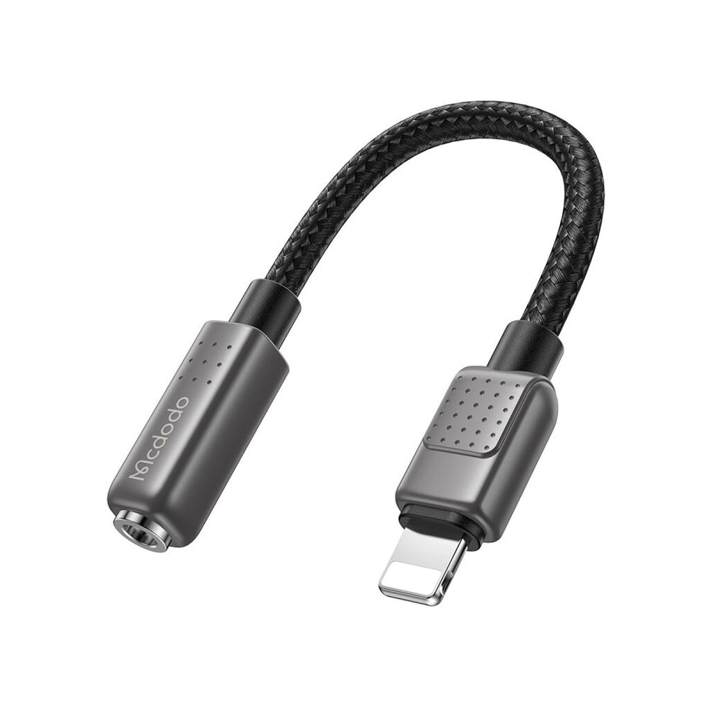Đầu Chuyển Mcdodo Raindrops Cổng Ln ra Jack 3.5mm | Âm Thanh Chất Lượng Cao, Hỗ Trợ Mic & Phím