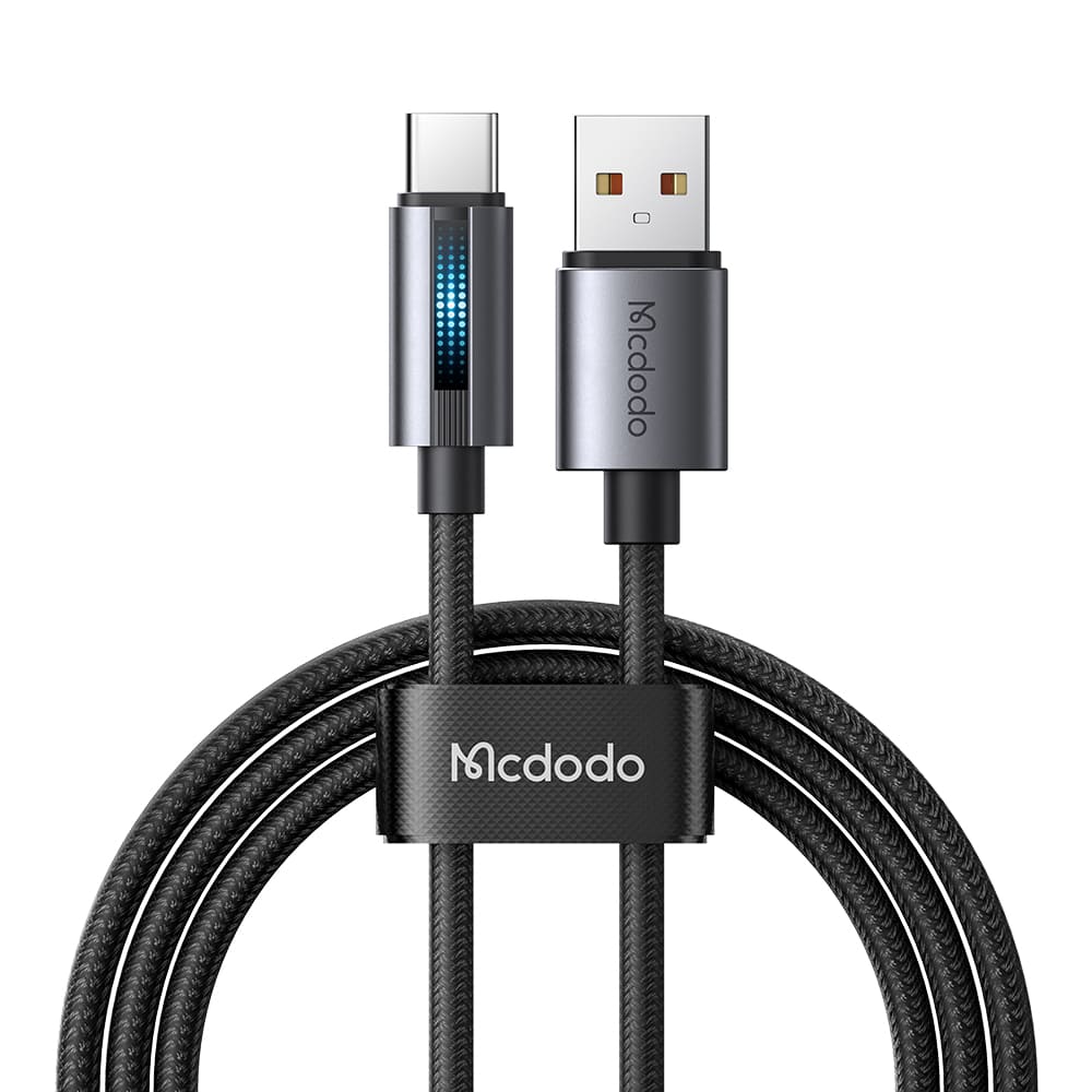 Cáp Sạc Mcdodo 6A USB to Type-C | Đèn LED Báo Sạc, Sạc Nhanh An Toàn Cho Điện Thoại