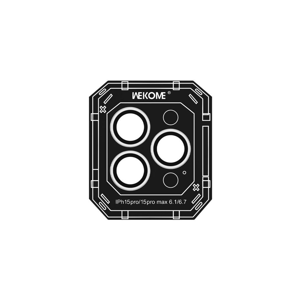 Kính Cường Lực Camera KingKong WK WTPC-008 Metal Lens Protector