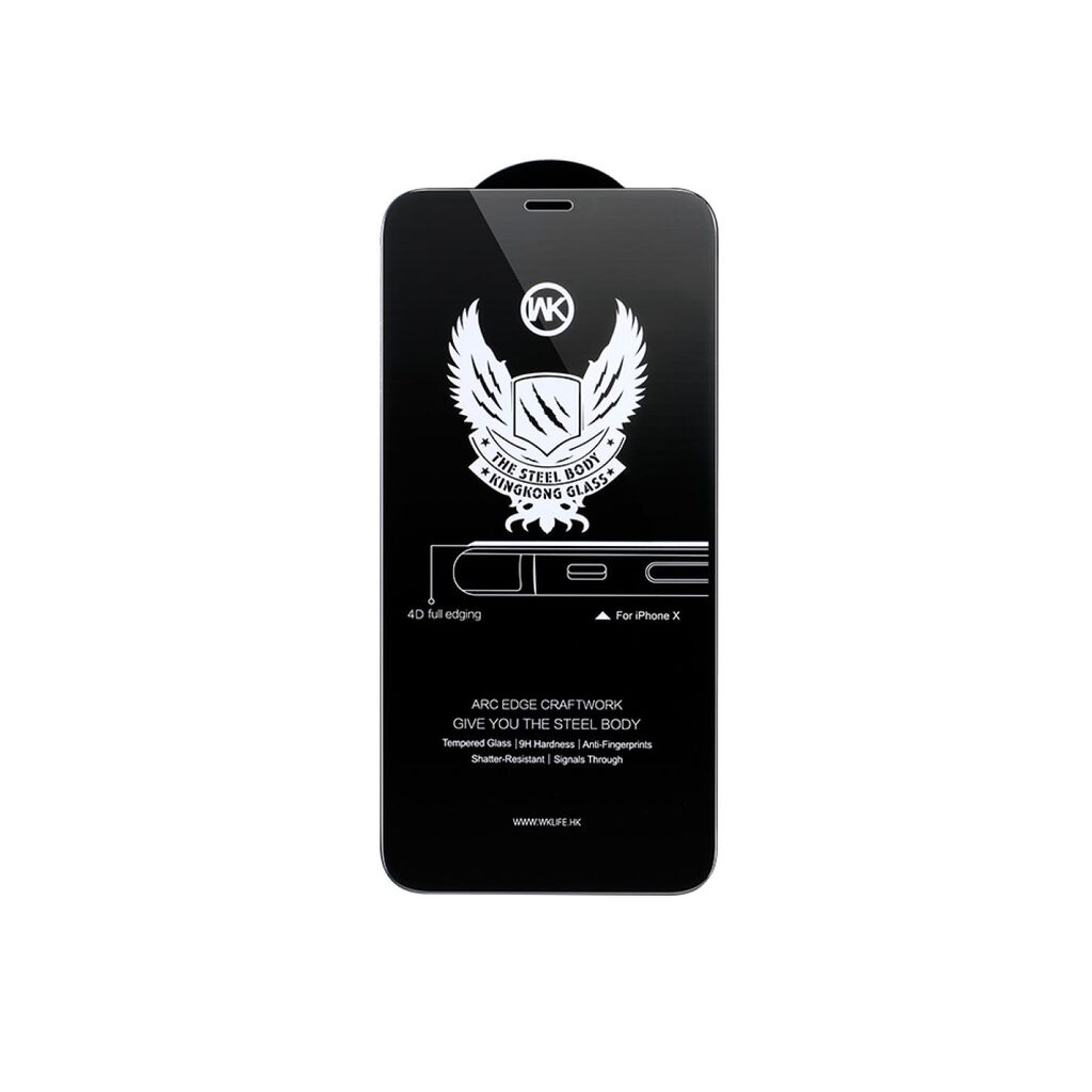 Kinh Cường Lực KingKong WK WTP-012 Kingkong 4D Curved Screen Protector (Chống nhìn trộm)