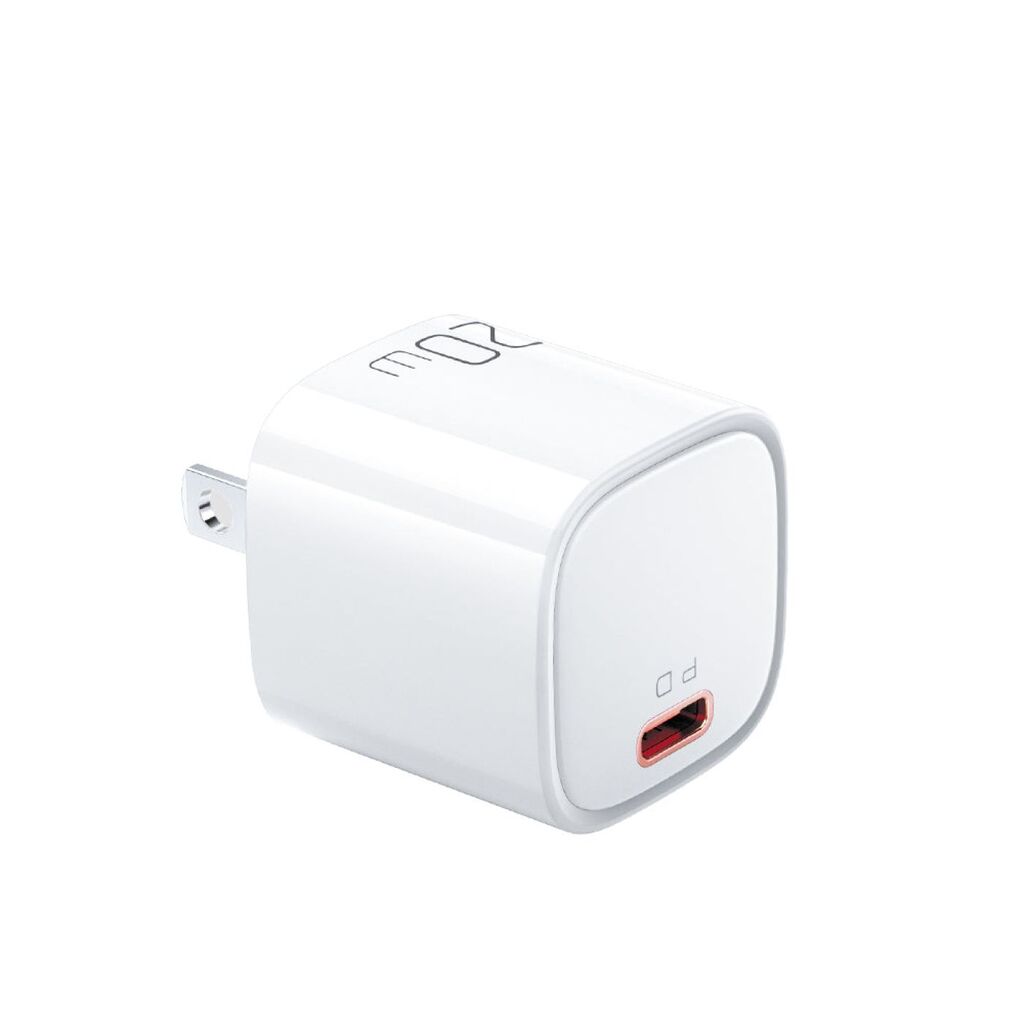 Củ Sạc Mcdodo Nano 20W PD Type-C | Kích Thước Siêu Mini, An Toàn, Chính Hãng (Chân dẹp US)