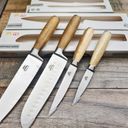 Bộ 4 dao cán gỗ Kingsta chính hãng