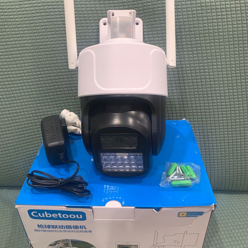 CAMERA ngoài trời xoay 360° (kèm dây nguồn)