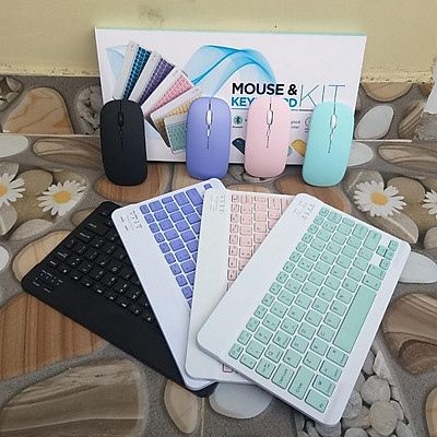 Combo Bàn Phím và Chuột Mini Bluetooth