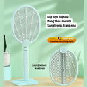 Vợt Muỗi Gấp Gọn 360 KangMing, Vợt Bắt Muỗi Dung Lượng 1800 mAh.