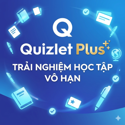 Quizlet Plus - Nâng chính chủ - 12 Tháng