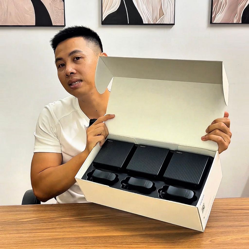 Bộ Hệ Thống Mesh Wi-Fi 6 Toàn Cho Ngôi Nhà ROCK AX1800 (Bộ 3 Thiết Bị - RSD0624)