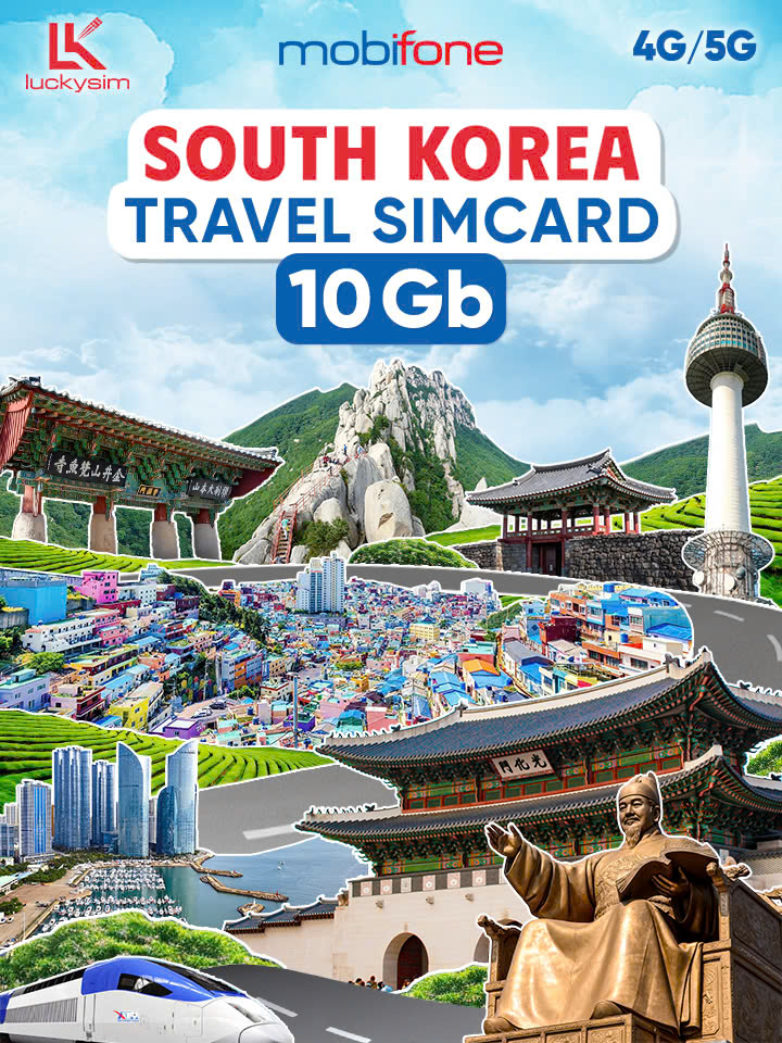 SIM DU LỊCH HÀN QUỐC