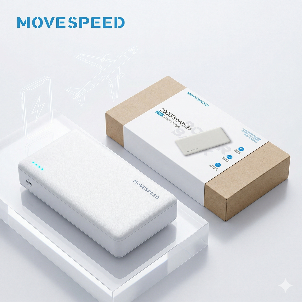 Pin dự phòng 20.000mAh sạc nhanh 35W MOVESPEED - E20