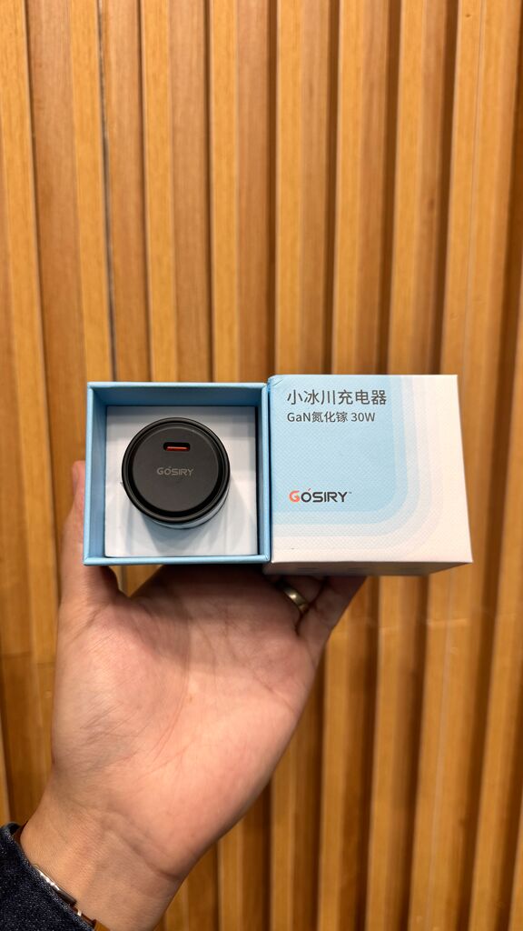 Củ sạc nhanh 30W GaN siêu nhỏ hãng Gosiry note mau