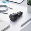 Củ sạc nhanh ô tô ANKER 2 cổng USB-C (PD) sạc nhanh 40w ( ko hộp )
