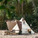 Lều camping Mobi Garden Pyramid Tent 230 kèm thảm lót lều, không bao gồm lều trong