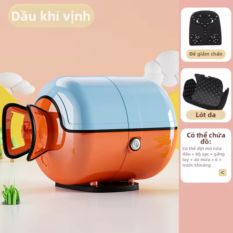 Thùng xe máy cute hình bình gas