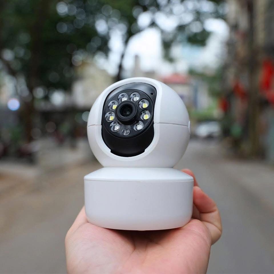 Camera wifi thông minh, xoay 360°, dùng app V360 Pro, có AI , độ phân giải UHD ( ko dùng thẻ nhớ)