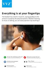 Tai nghe Bluetooth TWS Pro chính hãng VVZ, Model V - B Pro