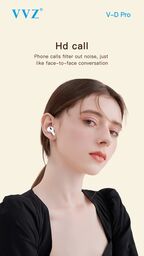 Tai nghe Bluetooth pro 2 chính hãng VVZ, Model V - D Pro