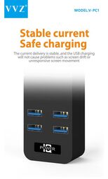 Ổ cắm điện hãng VVZ, Model: PC1, lỗi cổng USB