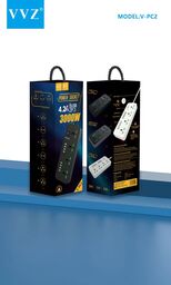 Ổ cắm điện thông minh 4 ổ cắm, 8 cổng usb, 2 cổng PD chính hãng VVZ, Model: V…
