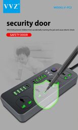 Ổ cắm điện thông minh 4 ổ cắm, 8 cổng usb, 2 cổng PD chính hãng VVZ, Model: V…