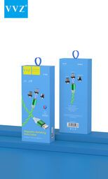 Cáp 3 đầu nam châm dây Led chạy hãng VVZ, Model: V - A2