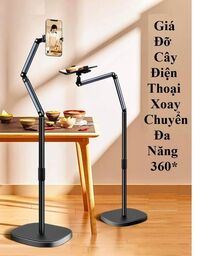 Cây giá đỡ điện thoại L01 tay dài xoay các góc