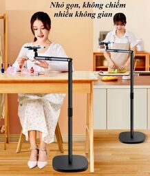 Cây giá đỡ điện thoại L01 tay dài xoay các góc
