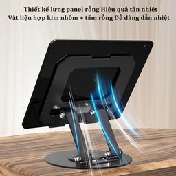 Giá đỡ ipad Kim loại P2 xoay 360 độ