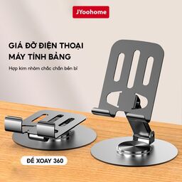 Giá đỡ điện thoại kim loại K72 xoay 360 độ