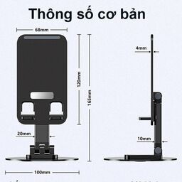 Giá đỡ điện thoại xoay 360 độ K39B