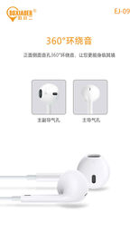 Tai nghe jack 3.5mm hãng BXE, model: EJ 09
