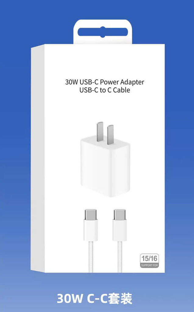 Bộ combo 30w hãng BXE kèm cáp C to C có PD và PPS, Model: PD30W CC Data Cable