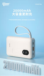 Sạc dự phòng hãng BXE 10.000Mah có dây đeo và kèm 2 dây sạc, có sạc nhanh PD v…