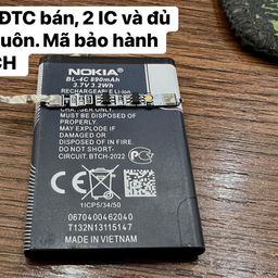 Pin Nokia BL 4C Fa.ke loại 1 có ic chống phù