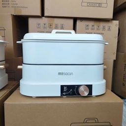 Nồi Lẩu và Hấp điện đa năng 2 tầng 7L 1350w