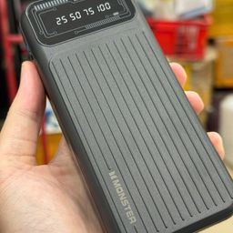 SẠC DỰ PHÒNG MONSTER 20.000MAH U POWER PD2001 KÈM 3 DÂY SẠC