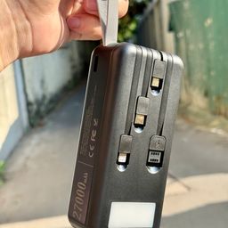 SẠC DỰ PHÒNG MONSTER 27.000MAH U POWER PD2701 KÈM 3 DÂY SẠC
