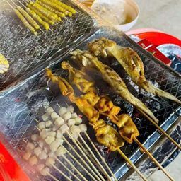 Bếp nướng BBQ dùng 1 lần sử dụng than hoa