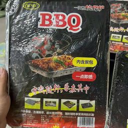 Bếp nướng BBQ dùng 1 lần sử dụng than hoa