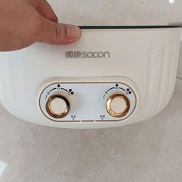 Nồi lẩu điện 2 ngăn Sacon đa năng, 2 vùng điều khiển độc lập 5L