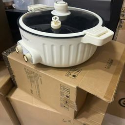 Nồi lẩu điện 2 ngăn Sacon đa năng, 2 vùng điều khiển độc lập 5L
