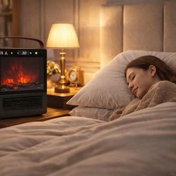 Máy sưởi 3D hiệu ứng lò sưởi nội địa Trung