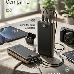 SẠC DỰ PHÒNG iMUTO 30.000MAH 3 CỔNG SẠC