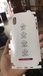 Miếng dán PPF mặt trước, mặt sau iPhone chống vân, trong suốt, 7 màu