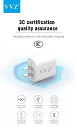 Bộ PD20w C to L sạc nhanh chính hãng VVZ - Model: V - PD1