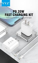 Bộ PD20w C to L sạc nhanh chính hãng VVZ - Model: V - PD1