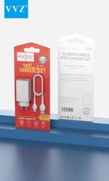 Bộ sạc 2.4A chân Micro, Type C, iPhone chính hãng VVZ, Model: V - C72
