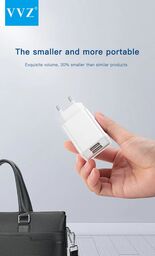 Bộ sạc 2 cổng 2.4A Chân Micro, Type C, iPhone chính hãng VVZ, Model: V - C73